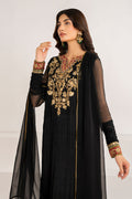 Baroque | Luxury Pret 24 | CRUSH CHIFFON PR-992 - House Of Hania