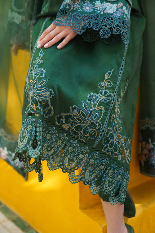 Baroque | Luxury Pret 24 | JACQUARD LAWN UF-572 - House Of Hania