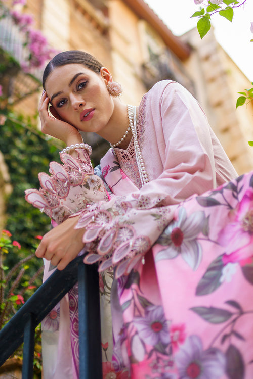 Baroque | Luxury Pret 24 | JACQUARD LAWN UF-588 - House Of Hania