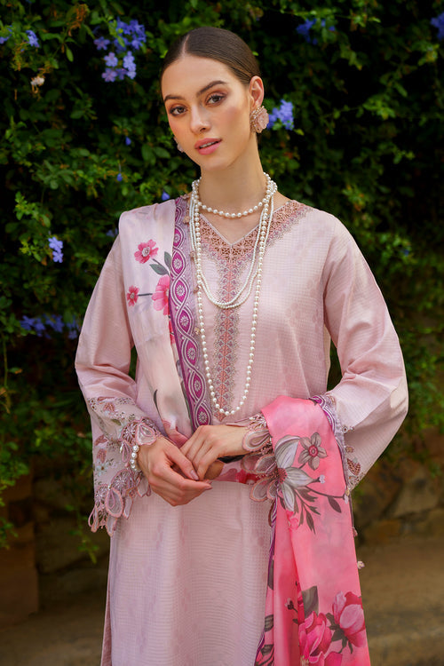 Baroque | Luxury Pret 24 | JACQUARD LAWN UF-588 - House Of Hania