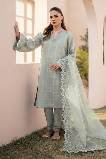 Baroque | Luxury Pret 24 | JACQUARD LAWN UF-603 - House Of Hania
