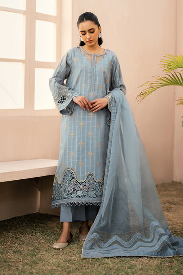 Baroque | Luxury Pret 24 | JACQUARD LAWN UF-606 - House Of Hania