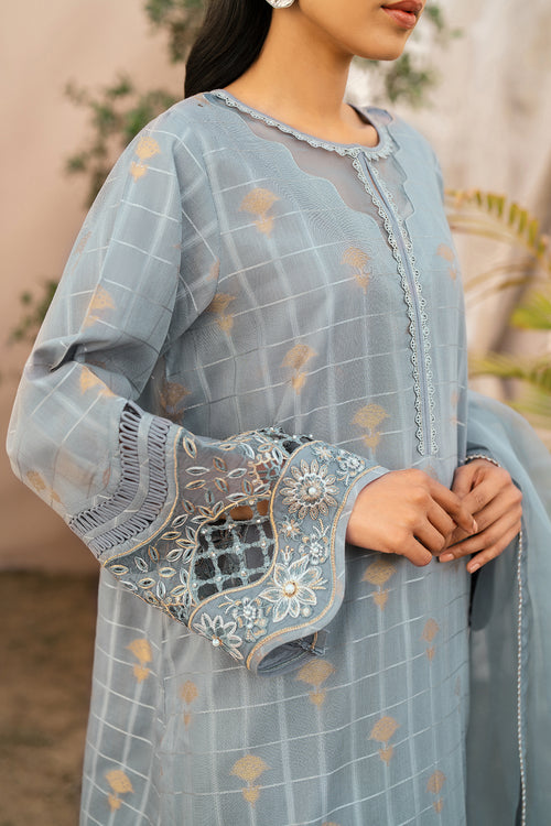 Baroque | Luxury Pret 24 | JACQUARD LAWN UF-606 - House Of Hania