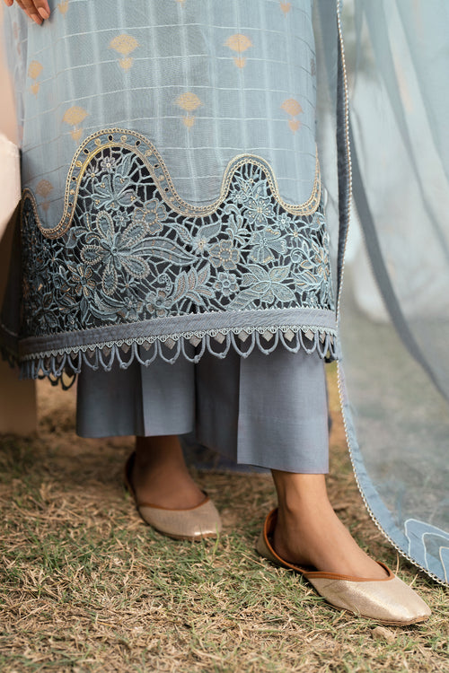 Baroque | Luxury Pret 24 | JACQUARD LAWN UF-606 - House Of Hania