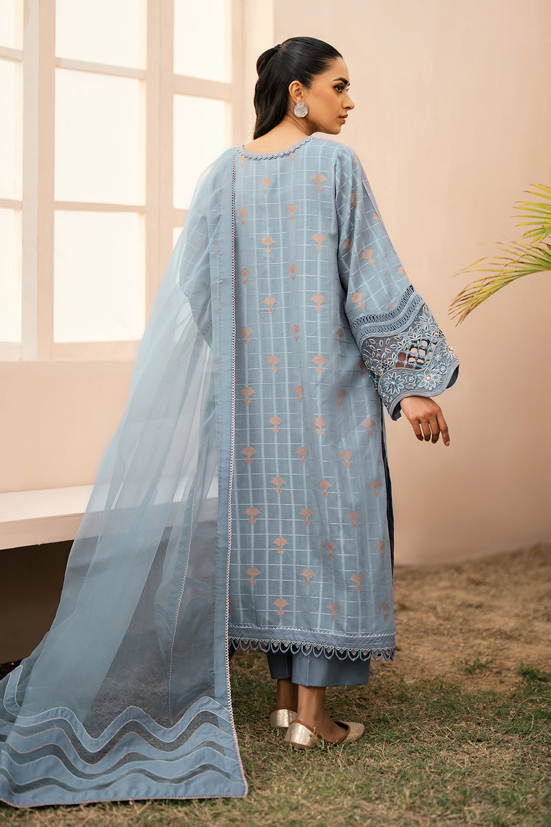 Baroque | Luxury Pret 24 | JACQUARD LAWN UF-606 - House Of Hania