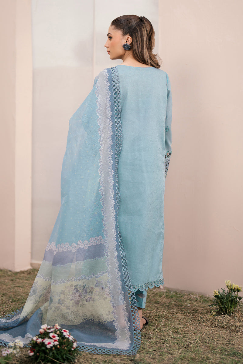 Baroque | Luxury Pret 24 | JACQUARD LAWN UF-611 - House Of Hania
