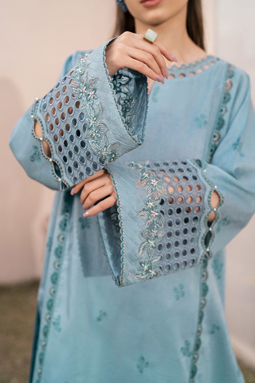 Baroque | Luxury Pret 24 | JACQUARD LAWN UF-611 - House Of Hania
