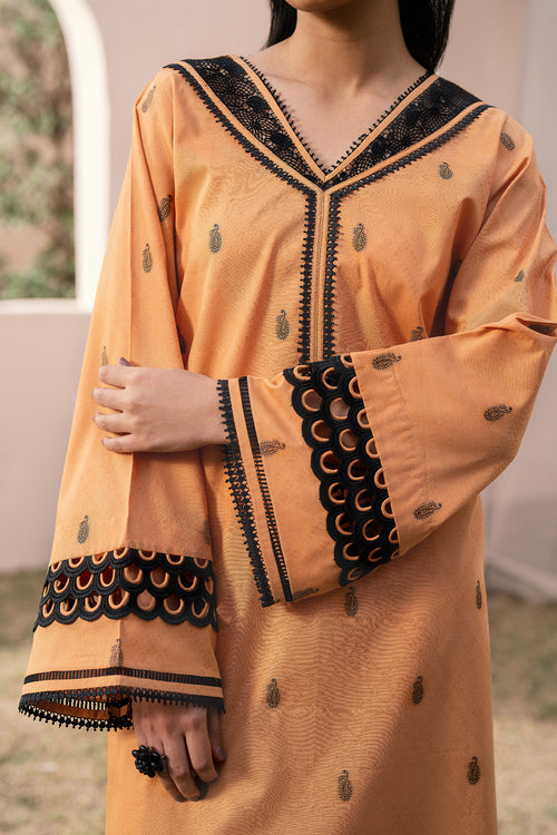 Baroque | Luxury Pret 24 | JACQUARD LAWN UF-613 - House Of Hania