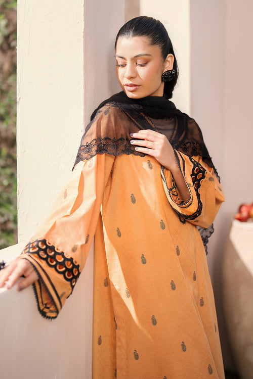 Baroque | Luxury Pret 24 | JACQUARD LAWN UF-613 - House Of Hania