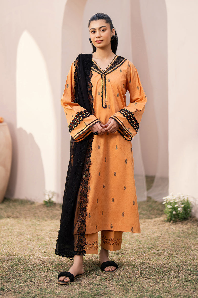 Baroque | Luxury Pret 24 | JACQUARD LAWN UF-613 - House Of Hania