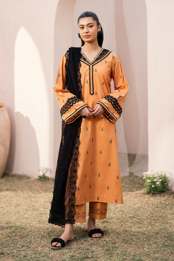 Baroque | Luxury Pret 24 | JACQUARD LAWN UF-613 - House Of Hania
