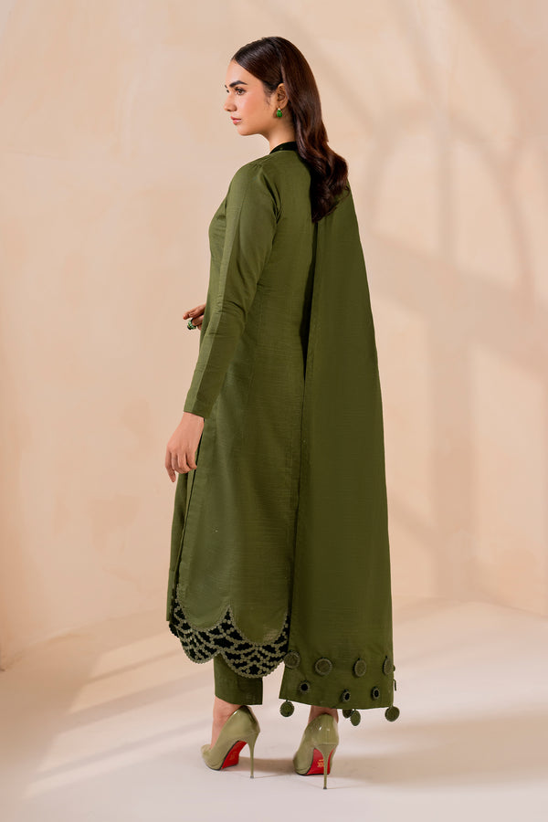 Baroque | Luxury Pret 24 | KHADDAR PR-1007 - House Of Hania