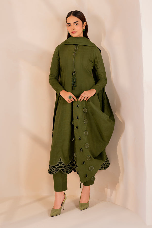 Baroque | Luxury Pret 24 | KHADDAR PR-1007 - House Of Hania