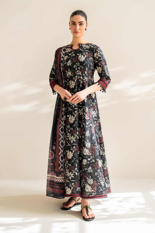 Baroque | Luxury Pret 24 | LAWN PR-975 - House Of Hania