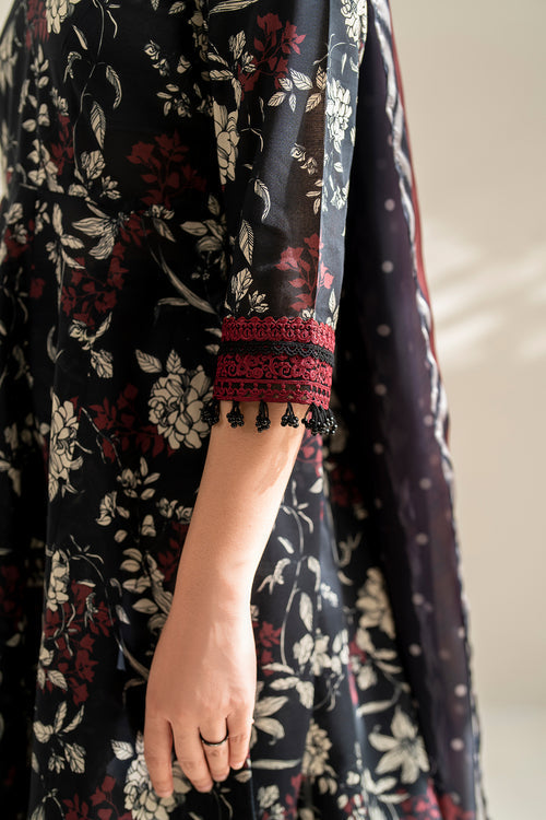 Baroque | Luxury Pret 24 | LAWN PR-975 - House Of Hania