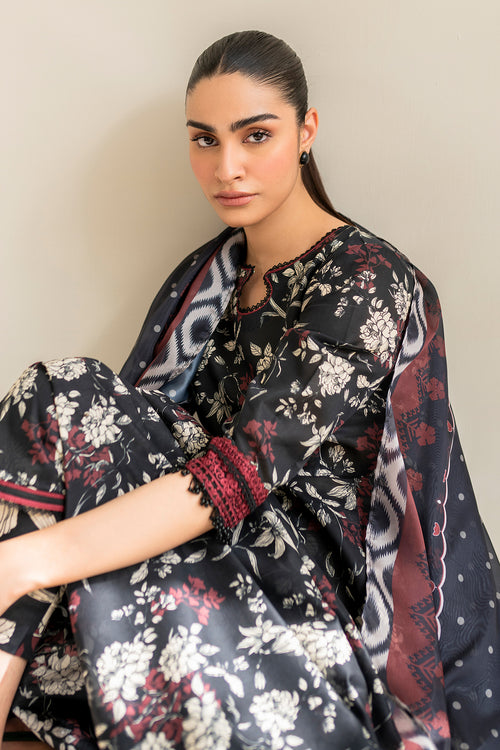 Baroque | Luxury Pret 24 | LAWN PR-975 - House Of Hania