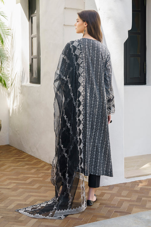 Baroque | Luxury Pret 24 | LAWN UF-573 - House Of Hania