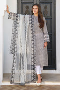 Baroque | Luxury Pret 24 | LAWN UF-574 - House Of Hania