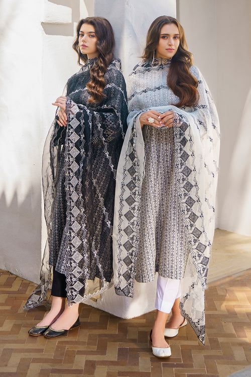 Baroque | Luxury Pret 24 | LAWN UF-574 - House Of Hania
