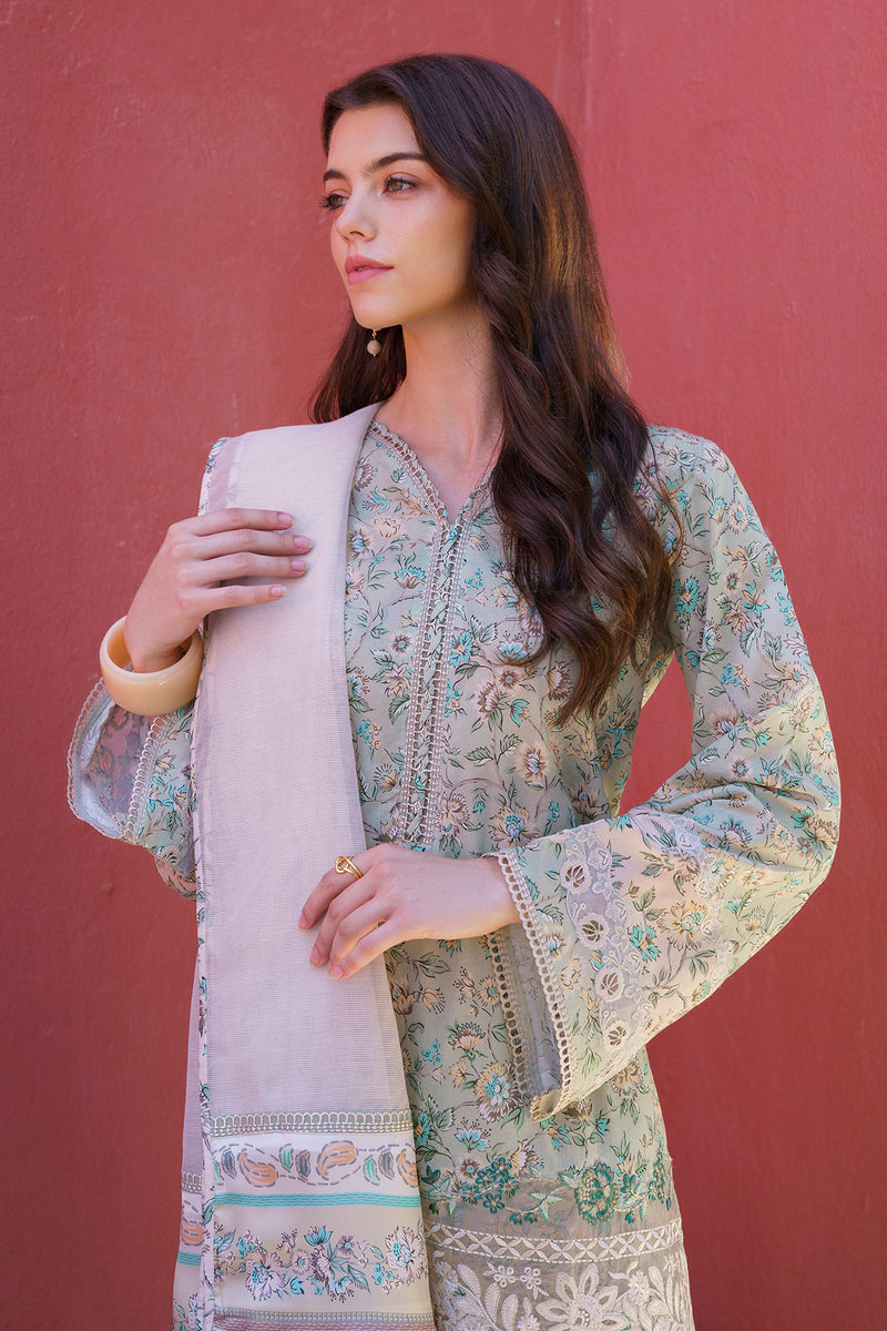 Baroque | Luxury Pret 24 | LAWN UF-576 - House Of Hania