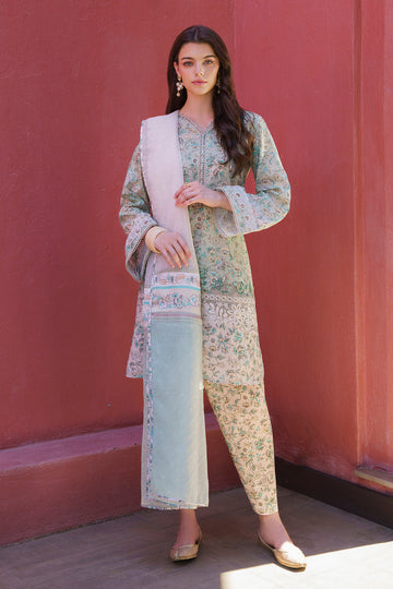 Baroque | Luxury Pret 24 | LAWN UF-576 - House Of Hania