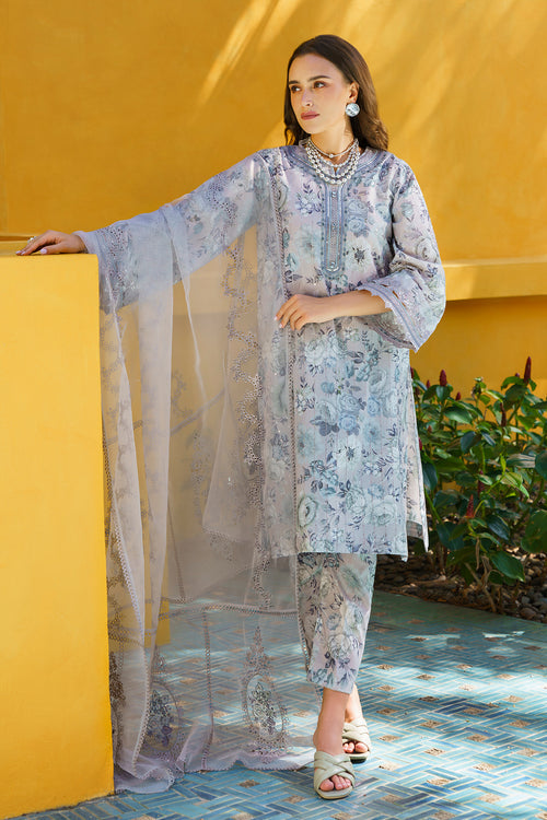 Baroque | Luxury Pret 24 | LAWN UF-580 - House Of Hania