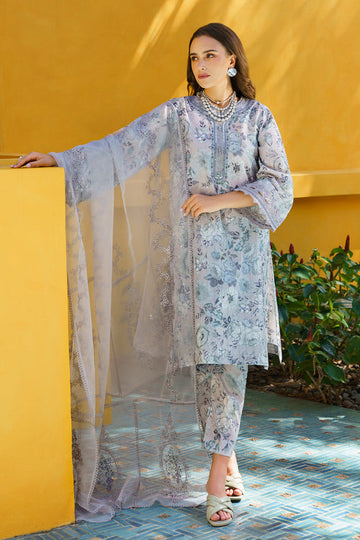 Baroque | Luxury Pret 24 | LAWN UF-580 - House Of Hania
