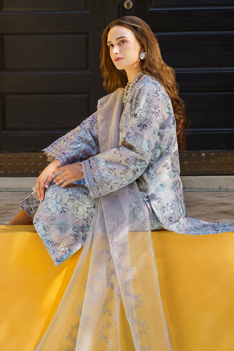 Baroque | Luxury Pret 24 | LAWN UF-580 - House Of Hania