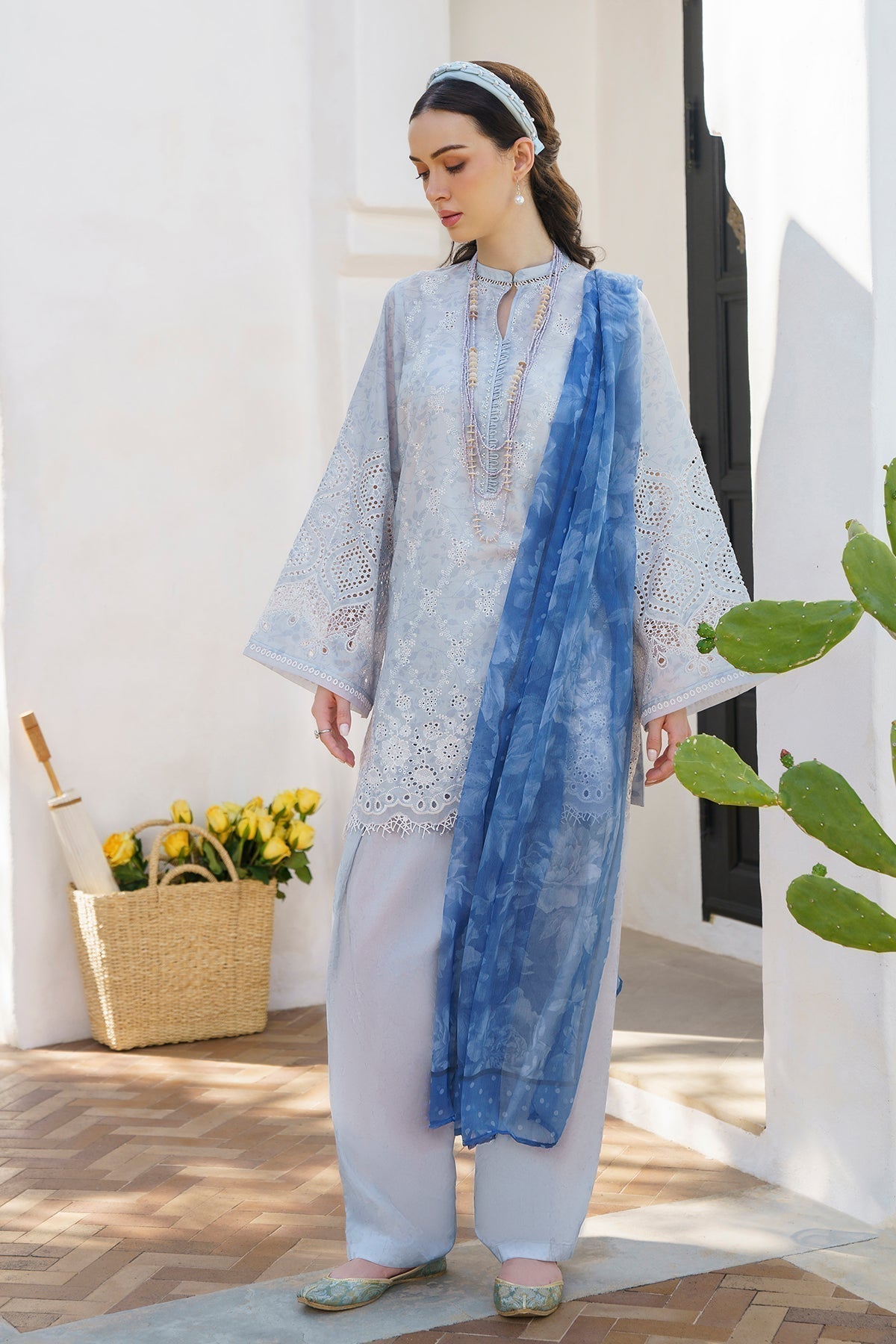 Baroque | Luxury Pret 24 | LAWN UF-582 - House Of Hania