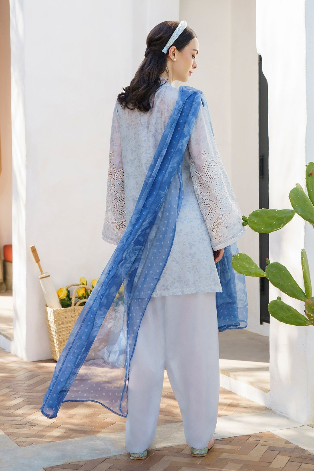 Baroque | Luxury Pret 24 | LAWN UF-582 - House Of Hania