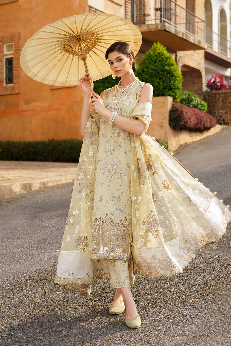 Baroque | Luxury Pret 24 | LAWN UF-584 - House Of Hania