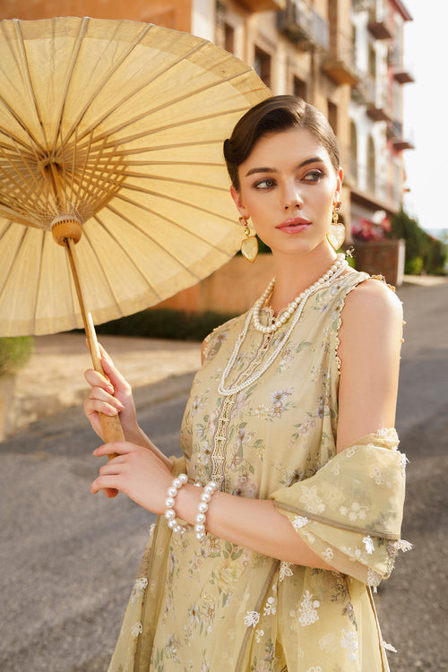 Baroque | Luxury Pret 24 | LAWN UF-584 - House Of Hania