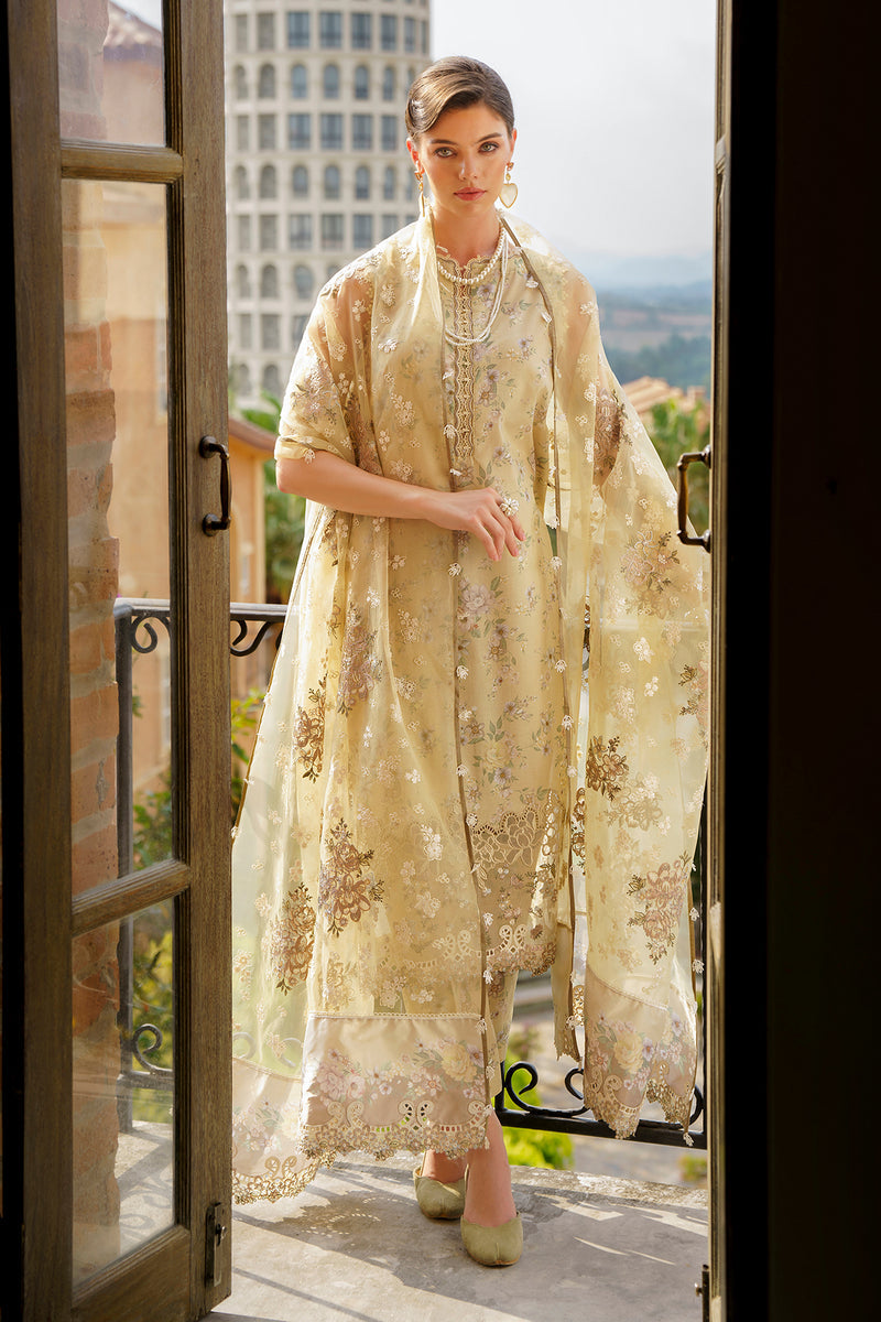 Baroque | Luxury Pret 24 | LAWN UF-584 - House Of Hania