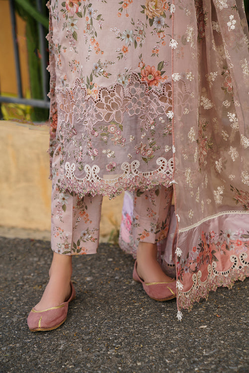 Baroque | Luxury Pret 24 | LAWN UF-585 - House Of Hania