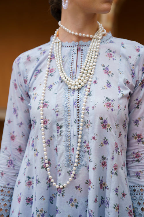 Baroque | Luxury Pret 24 | LAWN UF-589 - House Of Hania