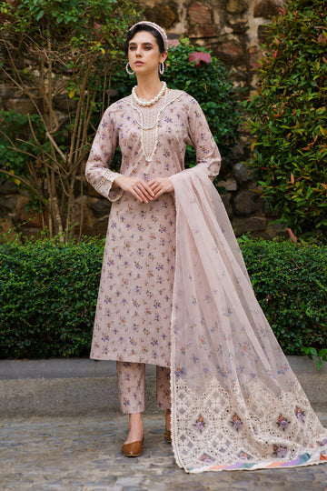 Baroque | Luxury Pret 24 | LAWN UF-590 - House Of Hania