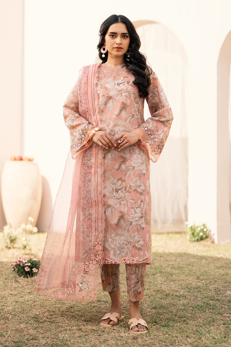 Baroque | Luxury Pret 24 | LAWN UF-593 - House Of Hania