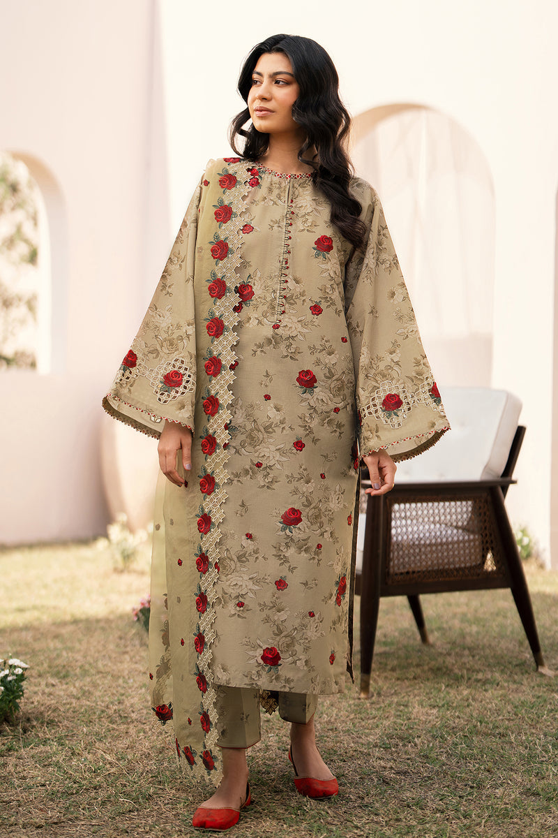 Baroque | Luxury Pret 24 | LAWN UF-594 - House Of Hania