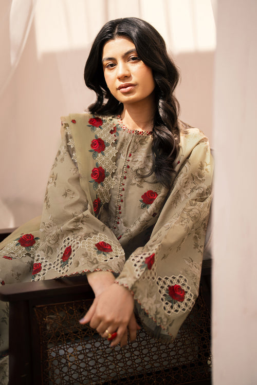 Baroque | Luxury Pret 24 | LAWN UF-594 - House Of Hania