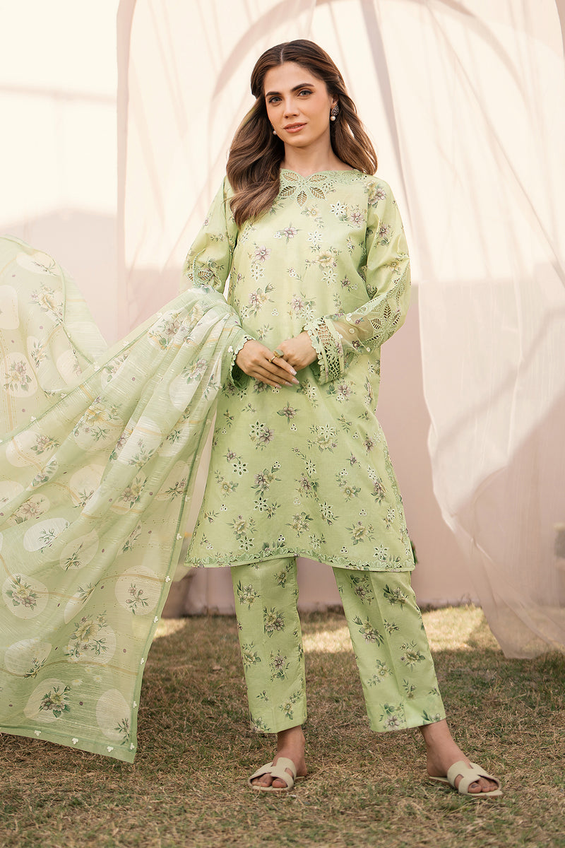 Baroque | Luxury Pret 24 | LAWN UF-595 - House Of Hania