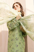 Baroque | Luxury Pret 24 | LAWN UF-595 - House Of Hania