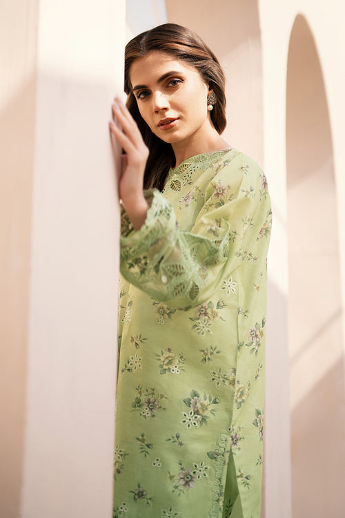 Baroque | Luxury Pret 24 | LAWN UF-595 - House Of Hania