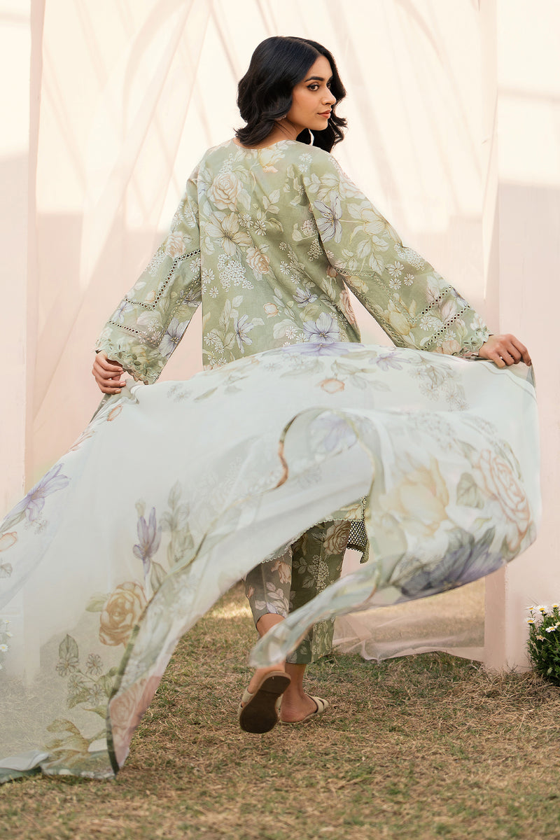 Baroque | Luxury Pret 24 | LAWN UF-596 - House Of Hania