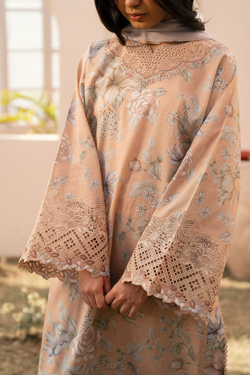 Baroque | Luxury Pret 24 | LAWN UF-597 - House Of Hania