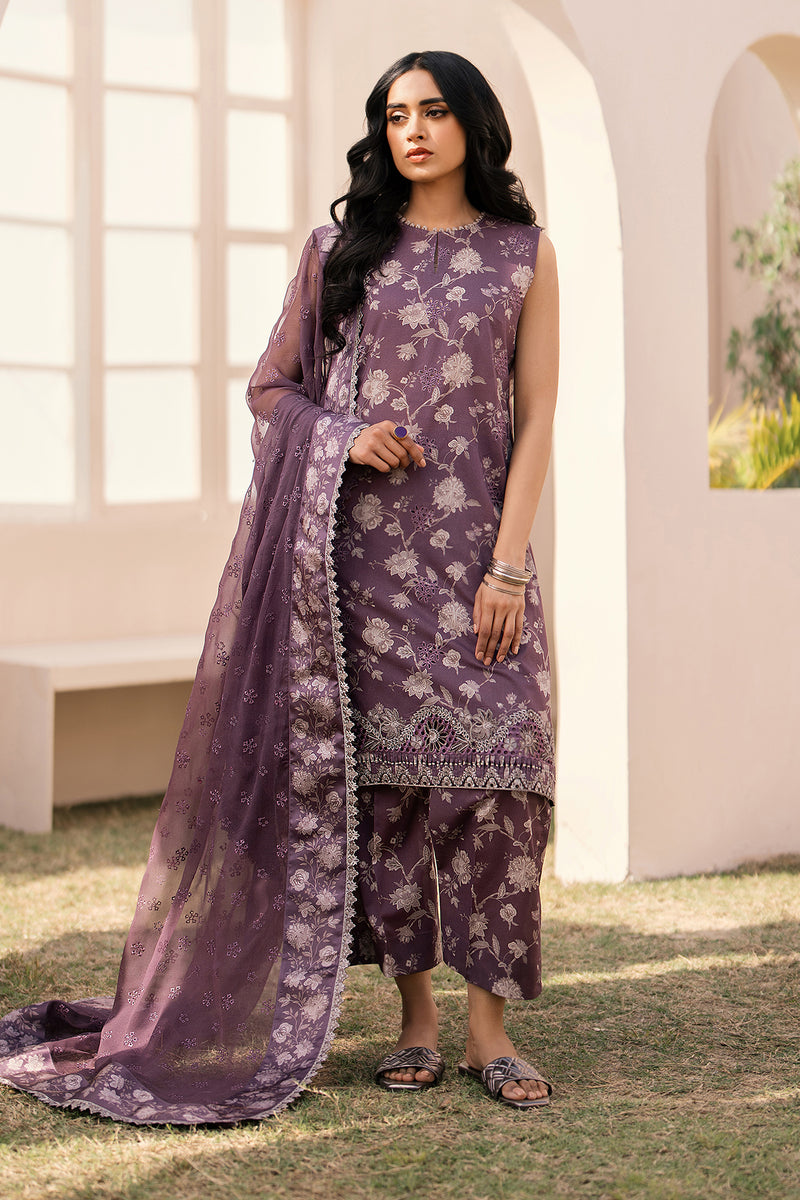 Baroque | Luxury Pret 24 | LAWN UF-598 - House Of Hania