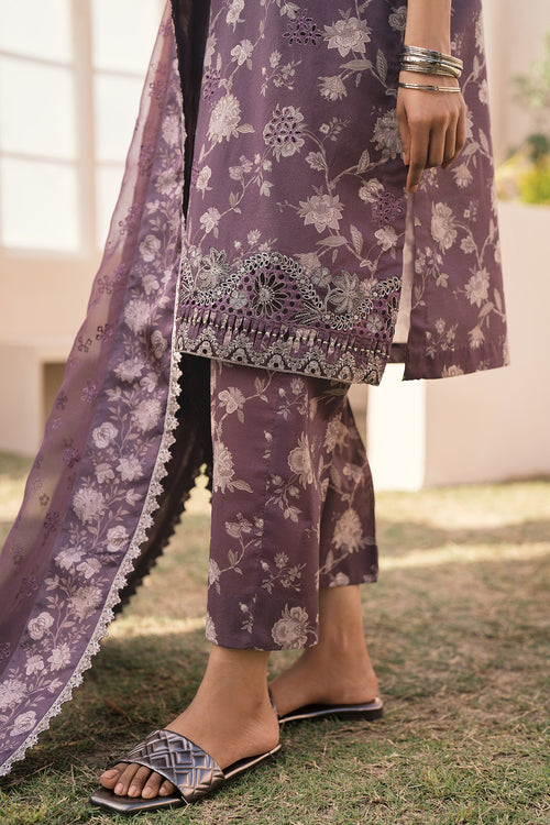 Baroque | Luxury Pret 24 | LAWN UF-598 - House Of Hania