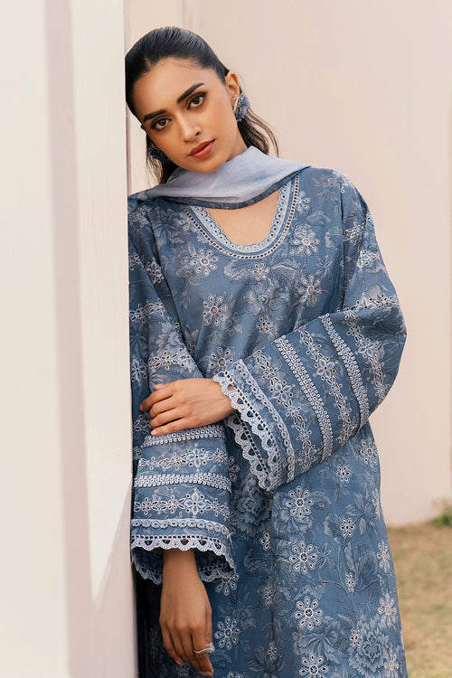 Baroque | Luxury Pret 24 | LAWN UF-601 - House Of Hania