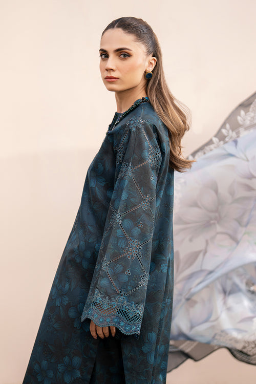 Baroque | Luxury Pret 24 | LAWN UF-608 - House Of Hania