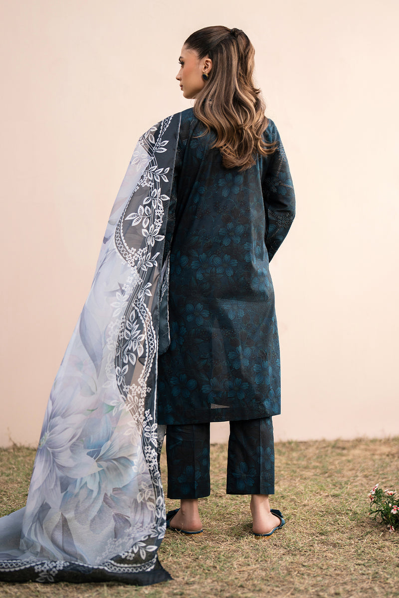 Baroque | Luxury Pret 24 | LAWN UF-608 - House Of Hania