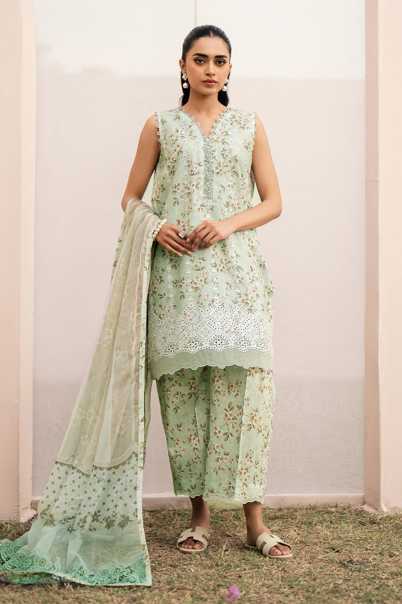 Baroque | Luxury Pret 24 | LAWN UF-609 - House Of Hania